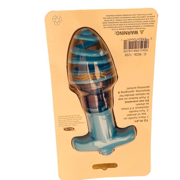 Bouncing Dreidel Toy With Lights Up & Spinning Action Ages 3+ Batteries Includ - Picture 2 of 8